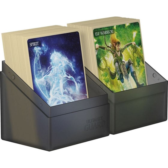 Ultimate Guard Boulder Deck Case 80+ Standard Size Onyx image 1