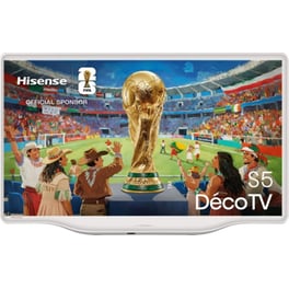 Hisense Déco TV QLED 43" 4Κ Smart Τηλεόραση 43S5Q