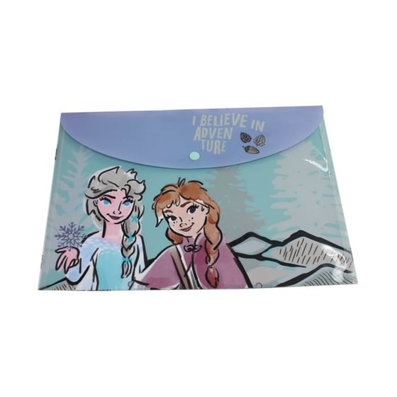 Φάκελος Gim Frozen με Κουμπί Γαλάζιο image 0