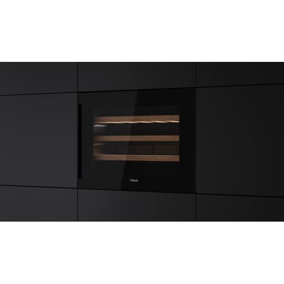 TEKA RVI 10024 GBK για 24 Μπουκάλια Μαύρο Συντηρητής Κρασιών image 5