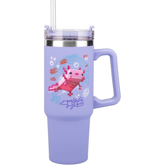 Ποτήρι Θερμός Paladone Minecraft - Axolotl 900ml image 2