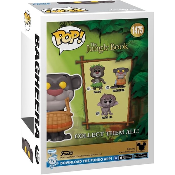 Funko Pop! Disney - The Jungle Book - Bagheera #1475 image 2