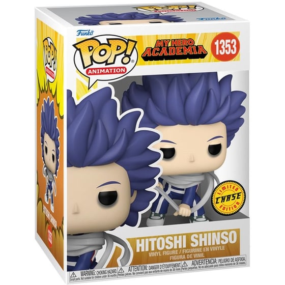 Funko Pop! Animation - My Hero Academia - Hitoshi Shinso #1353 & Chase image 4