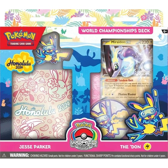 Pokémon TCG: 2024 World Championship Deck 1 Τμχ - Τυχαία Επιλογή Σχεδίου image 1