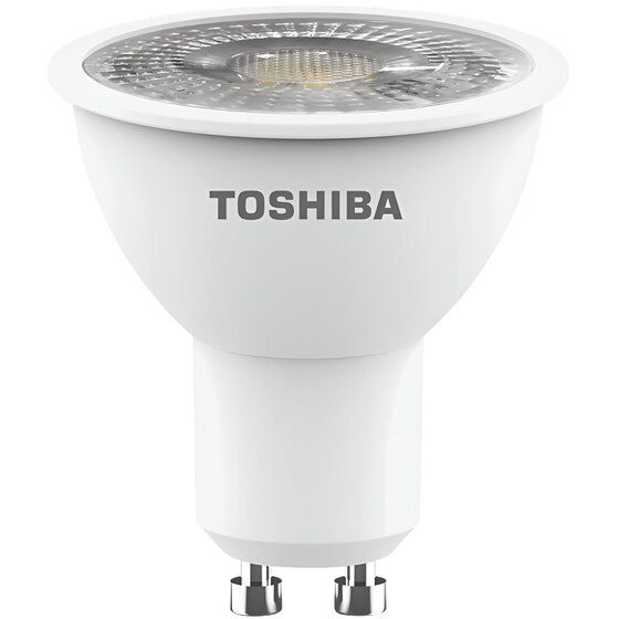 Λάμπα LED Toshiba GU10 5.5W 3000K - Θερμό Λευκό image 0