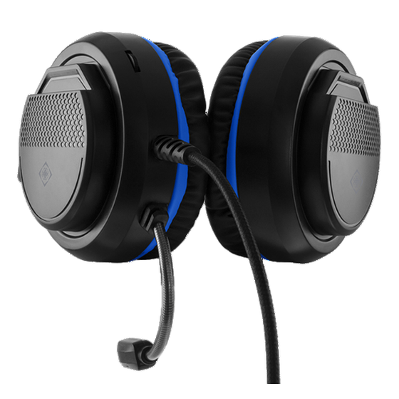 Ακουστικά Κεφαλής Deltaco Gaming Stereo for Ps5 - Μαύρα image 2