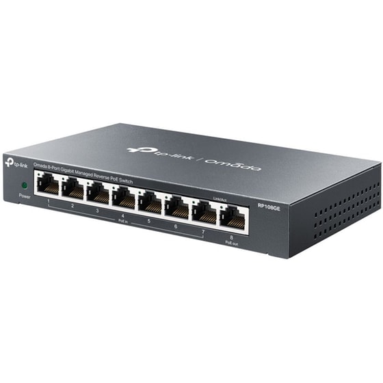 TP-Link TL-RP108GE Network Switch Managed L2 Gigabit Ethernet (10/100/1000 Mbps) 8-Port PoE Support image 2