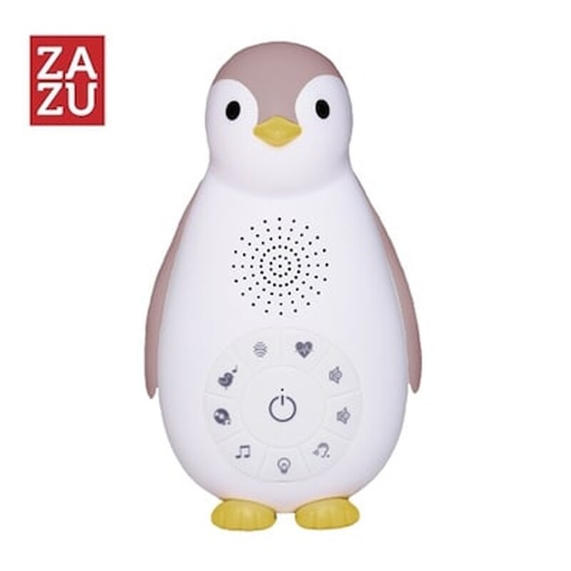 Zoe Η Πιγκουίνα Συσκευή Νανουρίσματος, Bluetooth, Φως Νυκτός Zazu Pink