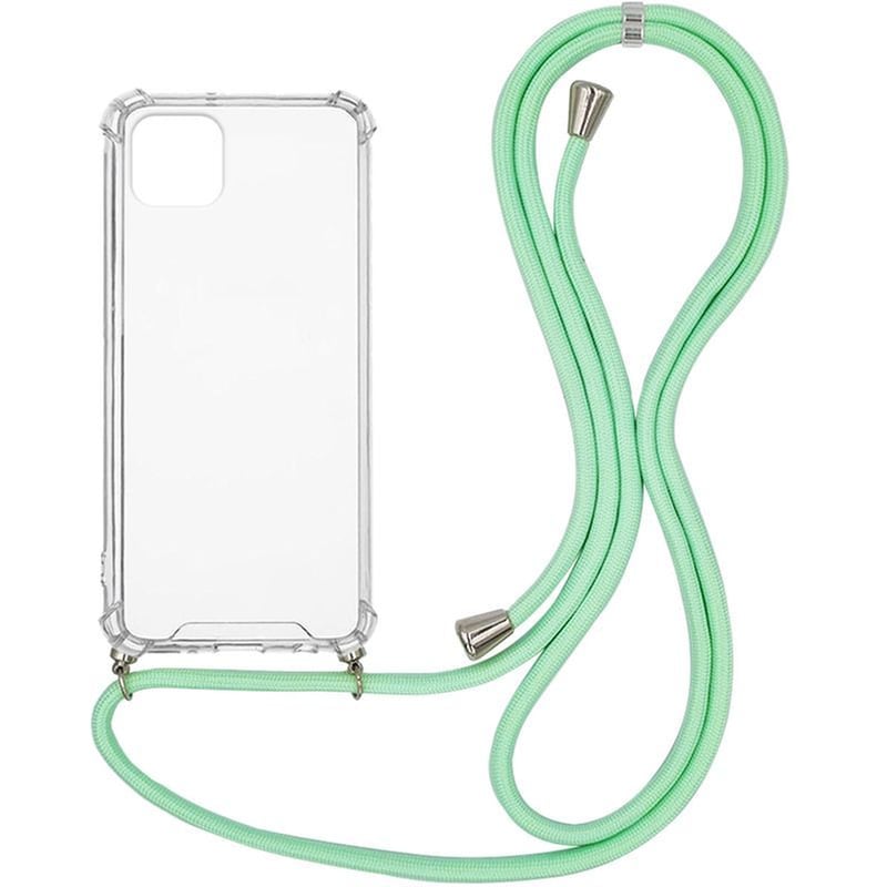 Θήκη Apple iPhone 11 Pro Max - Sonique με Κορδόνι Armor Clear - Βεραμάν