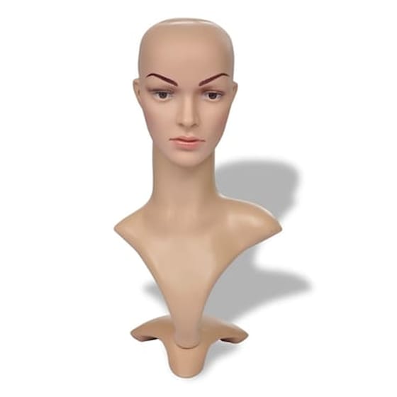 Vidaxl Κεφάλι Κούκλας Βιτρίνας Γυναικεία Α image 0