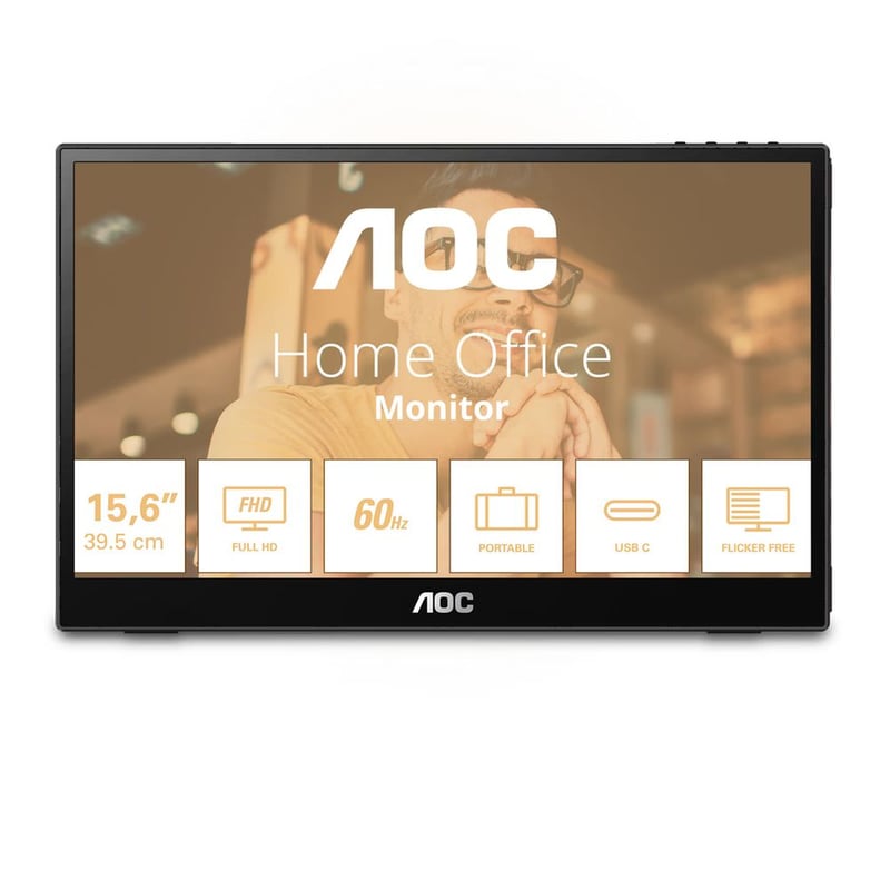 AOC 16T3EA Monitor 15.6 FHD IPS Flat 60Hz 4ms