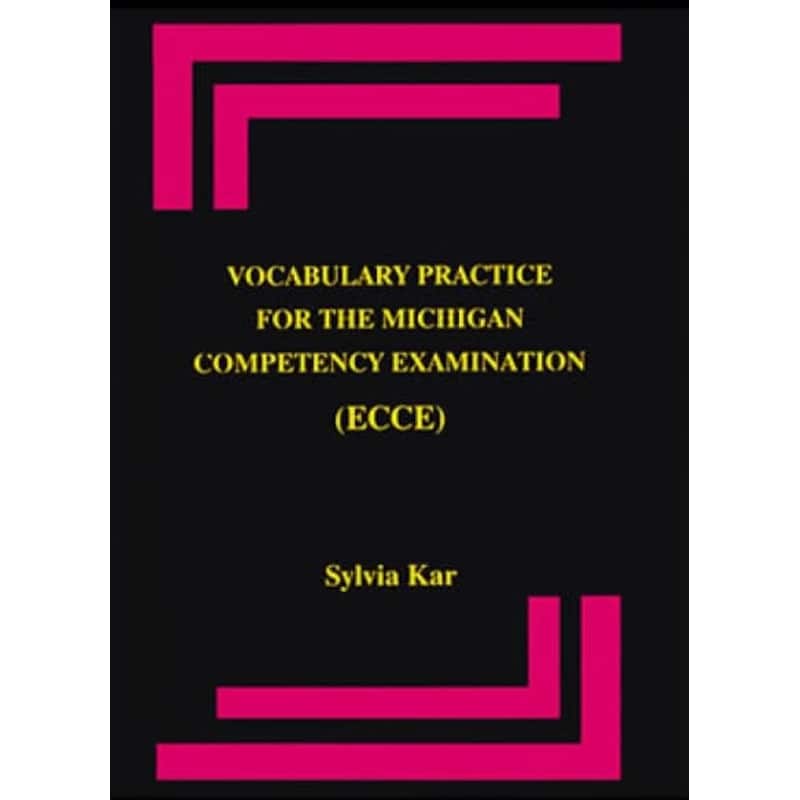 Vocabulary practice for Michigan Competency Examination (ECCE)
