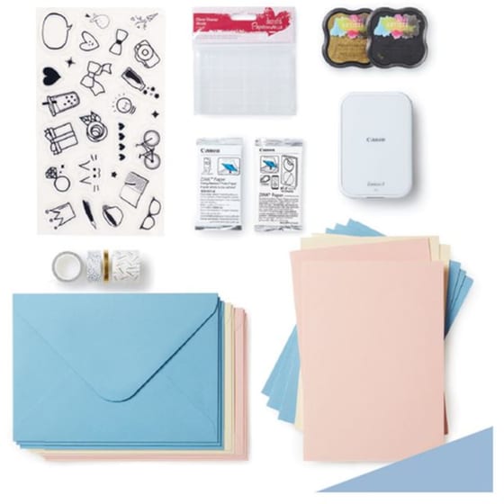 Canon Zoemini 2 KIT Έγχρωμος Φωτογραφικός Εκτυπωτής Zink - Pearl White image 3