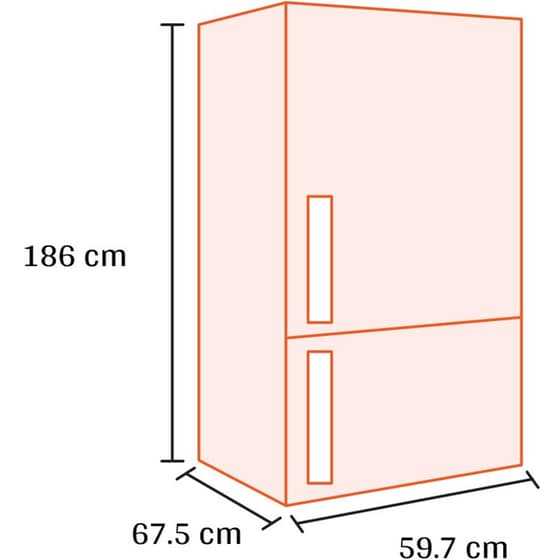 LG GBBSJ10DEP Total No Frost 332 Lt Μαύρο Ψυγειοκαταψύκτης image 1