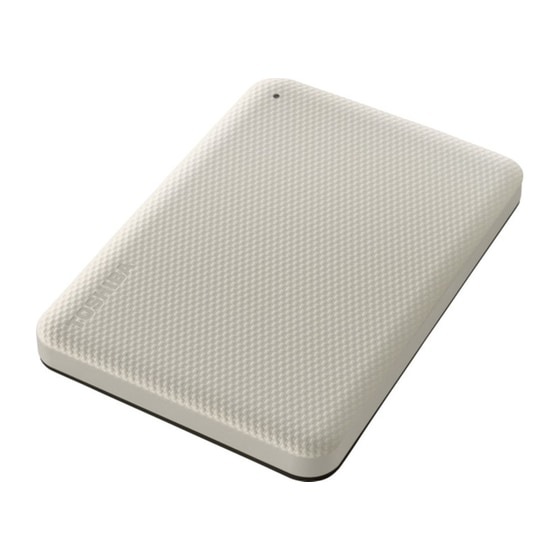 Toshiba Advance USB 3.2 HDD 1 TB 2.5" Λευκό image 0