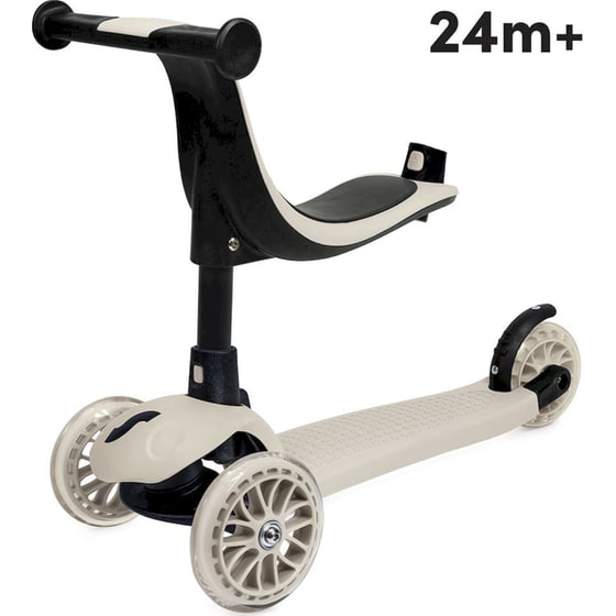 Παιδικό Πατίνι Shoko Premium Πολυμορφικό 3 σε 1 με Λαβή Γονέα Ash Cloud image 4