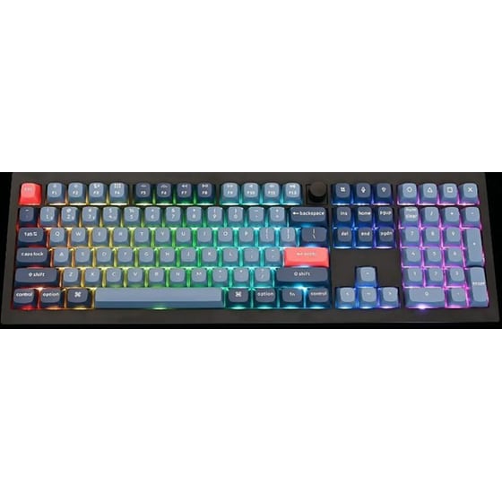 Keychron V6 QMK/VIA Gaming Ασύρματο Μηχανικό Πληκτρολόγιο RGB Μαύρο (US) image 2