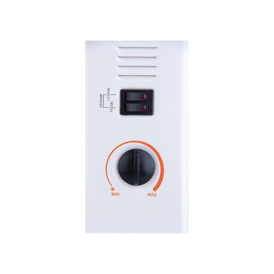 ALPINA Θερμοπομπός Δαπέδου 1500W Λευκό image 2