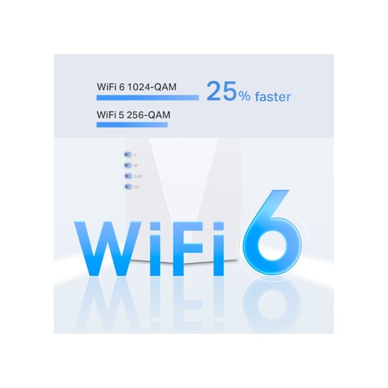 TP-Link WiFi Range Extender RE600X AX1800 image 3