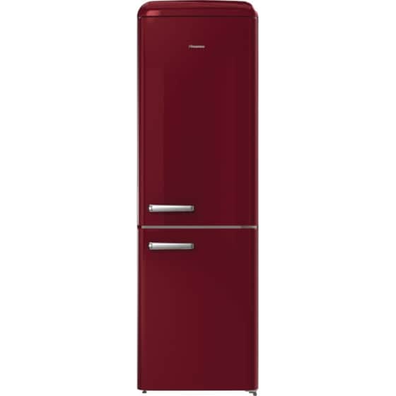 HISENSE RB390N4RRD 300 Lt Κόκκινο Ψυγειοκαταψύκτης image 0