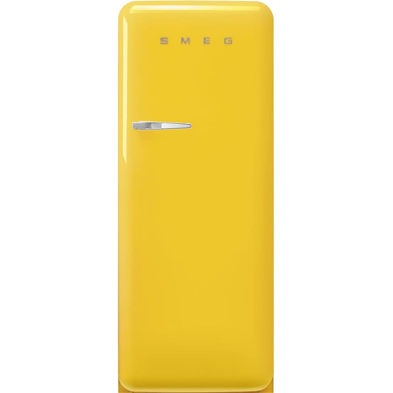 SMEG FAB28RYW6 270 Lt Κίτρινο Ψυγείο Μονόπορτο