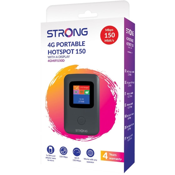 Strong 4GMIFI150D Φορητό Hotspot 4G Wi-Fi 4 Single Band (2.4GHz) image 2