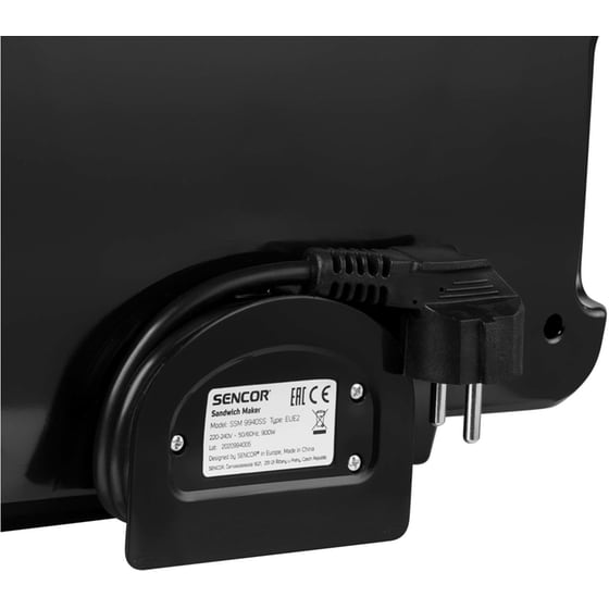 Τοστιέρα SENCOR SSM 9978BK 900 W Μαύρο image 6