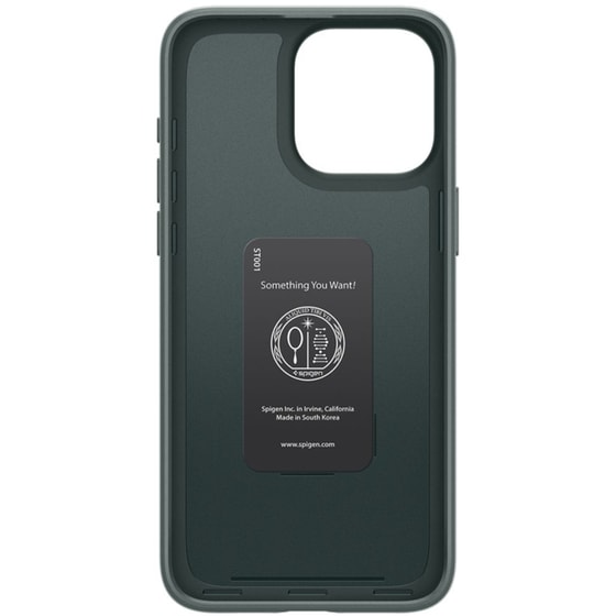 Θήκη Apple iPhone 15 Pro Max - Spigen Thin Fit - Abyss Green image 1