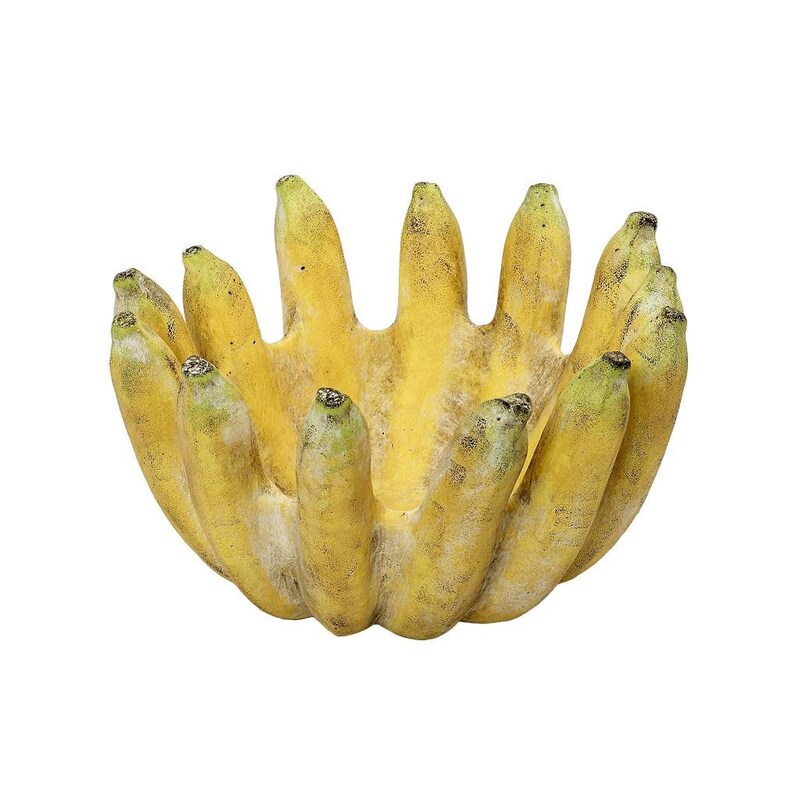 Διακοσμητικό Μπωλ Espiel Banana Joe121 Κεραμικό 23x23x14 cm – Κίτρινο