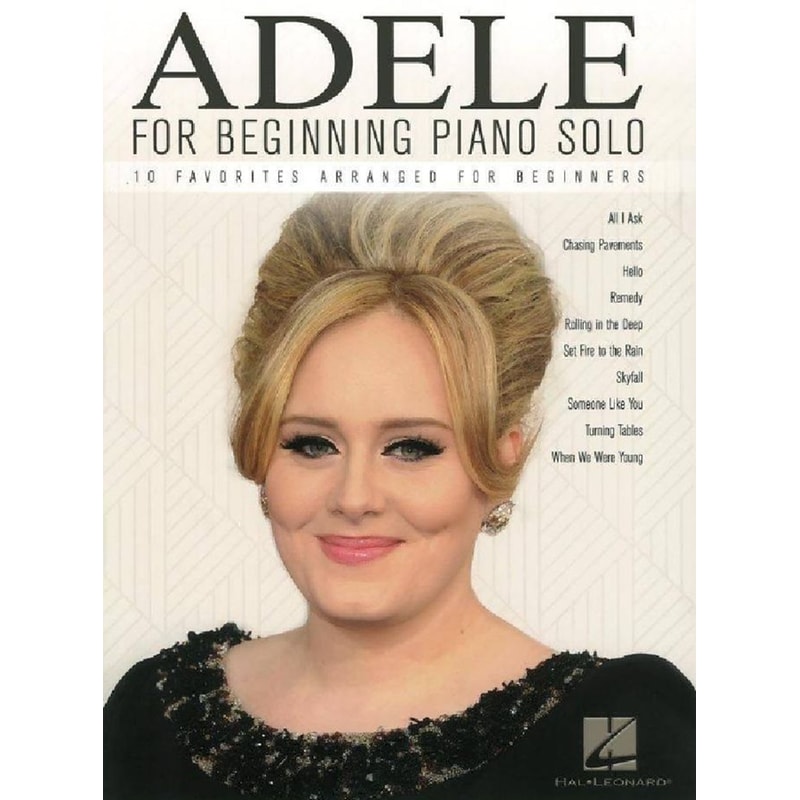Βιβλίο Για Πιάνο Hal Leonard Adele For Beginning Piano Solo