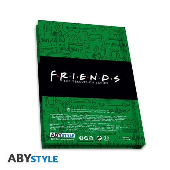 Σετ Ποτήρι με Πιν & Σημειωματάριο ABYstyle Central Perk Γυάλινο 400 ml - Friends image 7