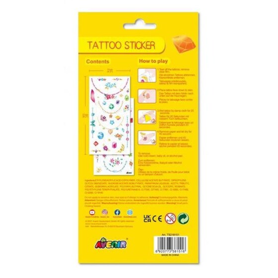 Avenir Tatoo Sticker - Jewelry image 3