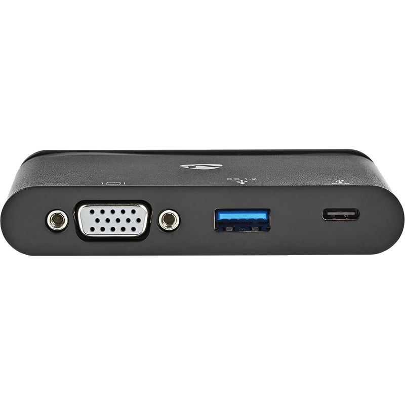 Docking Station Nedis TCARF220BK 3-Port USB 3.1 συμβατό με USB-C