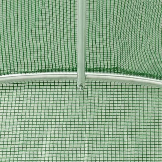 Vidaxl Θερμοκήπιο 18 Μ² 600 X 300 X 200 Εκ. Με Βάση Από Χάλυβα image 3