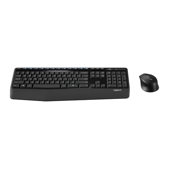 Logitech MK345 Σετ Ασύματο Πληκτρλόγιο & Ποντίκι image 1