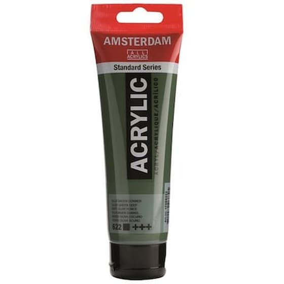 Talens Amsterdam Ακρυλικό Χρώμα 622 Olive Green D 120ml image 0