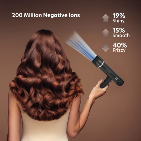 Σεσουάρ Μαλλιών IQ HD-1275 1900 W Μαύρο image 3