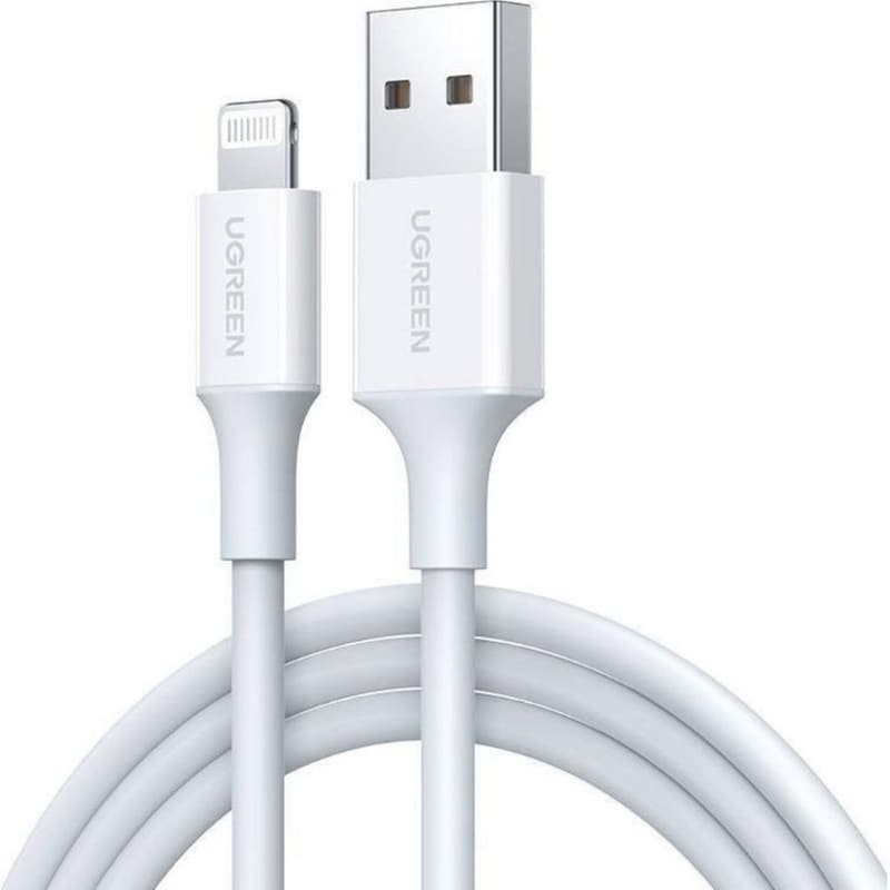 Ugreen Καλώδιο 80315 USB-A σε USB-A 1.50m Λευκό