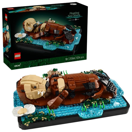 LEGO® Ideas Floating Sea Otters (21366) image 2