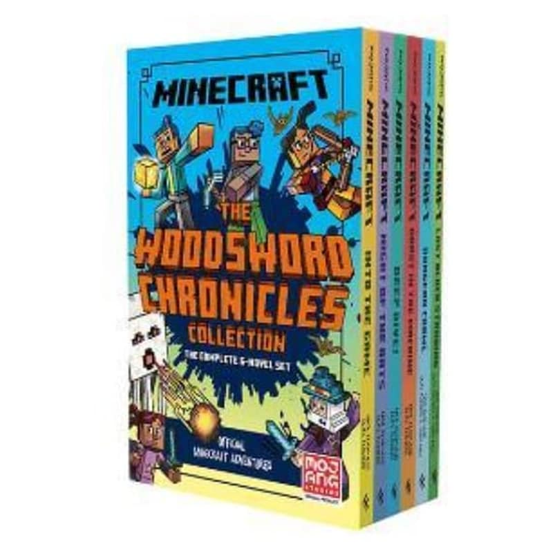 Minecraft Woodsword Chronicles 6 Book Slipcase