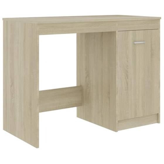 Γραφείο Μελέτης VidaXL από Μοριοσανίδα 100x50x76 cm - Μπεζ image 2