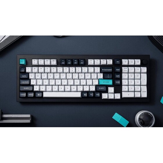 Keychron Q5 Max Gaming Ασύρματο Μηχανικό Πληκτρολόγιο Linear Μαύρο (US) image 1
