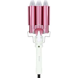 Τριπλό Ψαλίδι Μαλλιών για Mπούκλες KEMEI Ceramic Hair Waver Triple Curler Perm Rolls 25mm