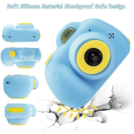 Παιδική Φωτογραφική Μηχανή 8mp Με Διπλό Φακό - Oem Κοκκινο image 5