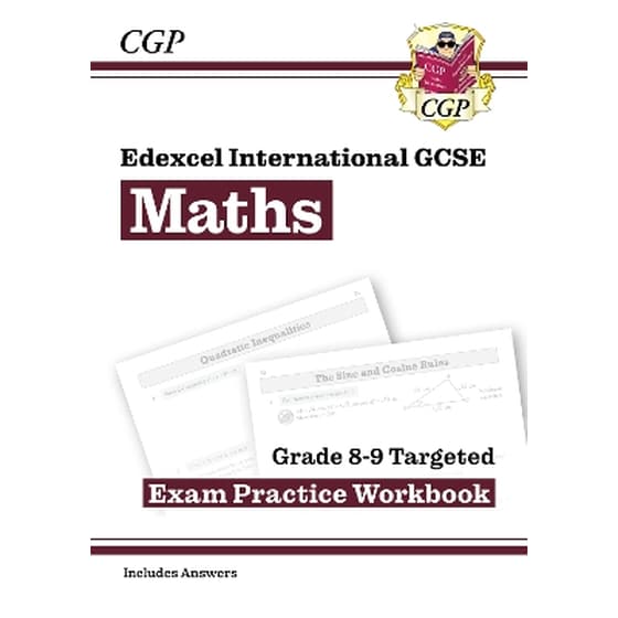 New Edexcel International GCSE Maths Grade 8-9 Exam Practice Workbook: Higher (with Answers) image 0