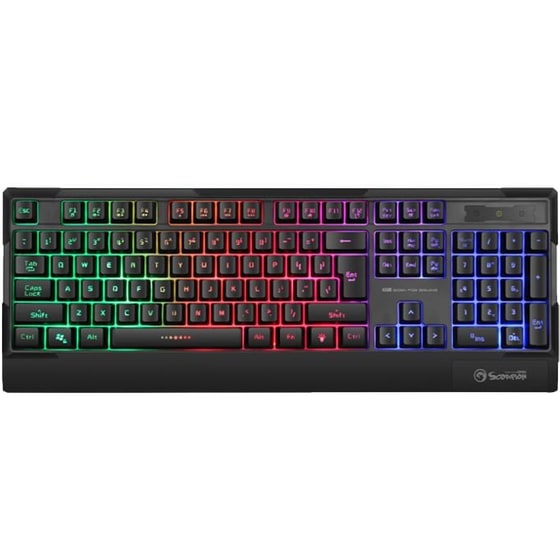 Marvo Scorpion K606 Gaming Ενσύρματο Πληκτρολόγιο με RGB φωτισμό (US) image 0