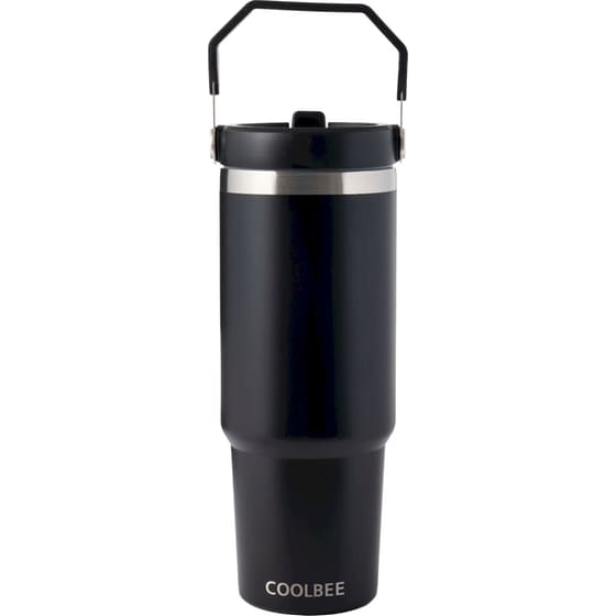 Θερμός Handled Tumbler Coolbee Μαύρο 850 ml image 1