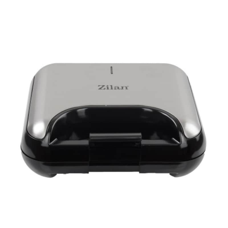 ZILAN ZILAN ZLN4704 800 W Γκρι Τοστιέρα - Γκριλιέρα - Βαφλιέρα