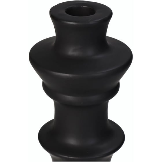 Κηροπήγιο ArteLibre Κεραμικό 8x24 cm - Μαύρο image 2