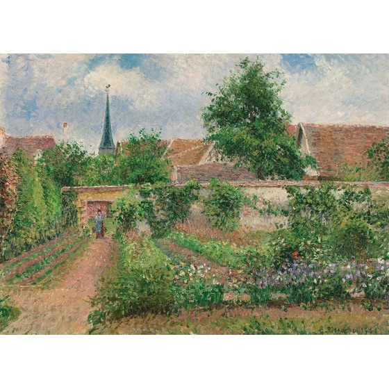 Παζλ Eurographics Camille Pissarro: Vegetable Garden Overcast Morning Eragny (1000 Κομμάτια) image 1